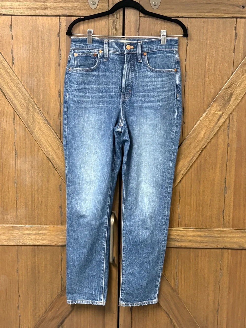 Madewell The Perfect 90's Vintage High Rise Mom Jean in Decatur Wash Size 27